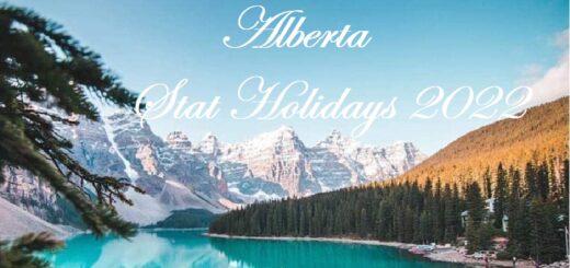 Alberta Statutory Holidays 2022