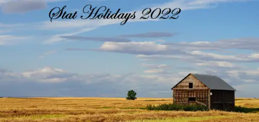 Saskatchewan Public Holidays 2022