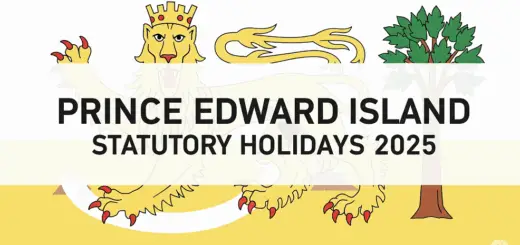 Prince Edward Island Statutory Holidays 2025