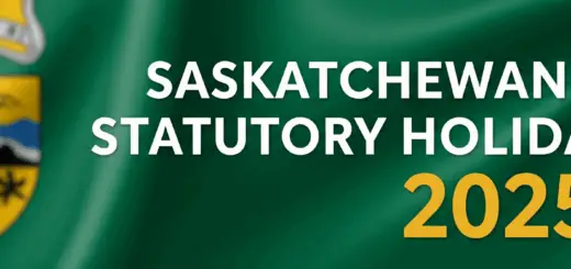Saskatchewan Statutory Holidays 2025