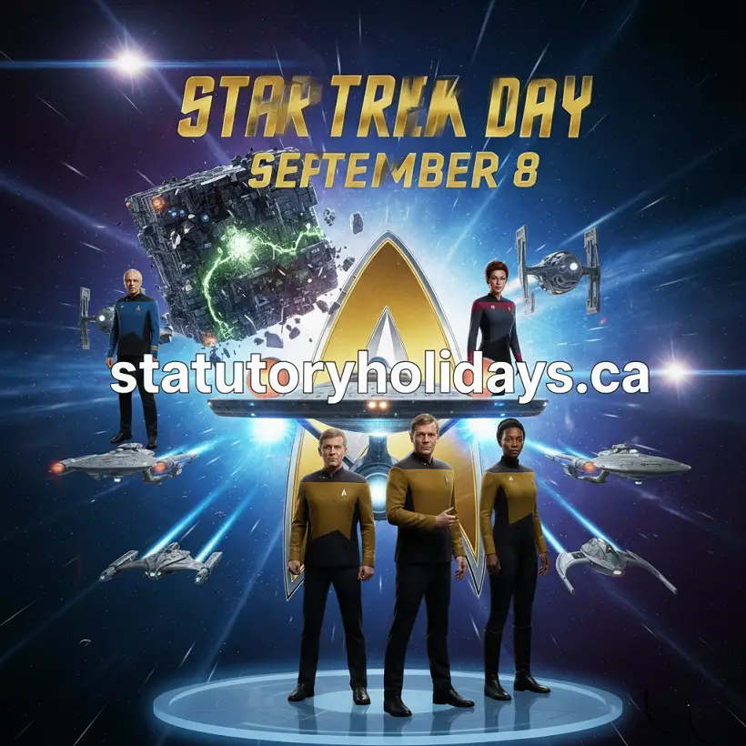 Fans watching Star Trek for Star Trek Day