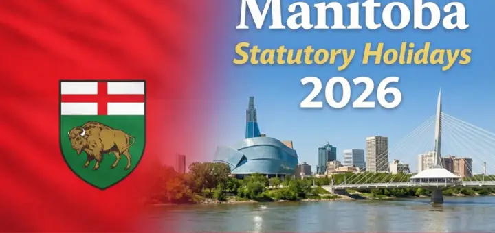 Manitoba Statutory Holidays 2026