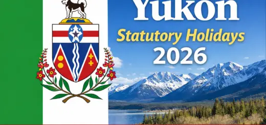 Yukon Statutory Holidays 2026