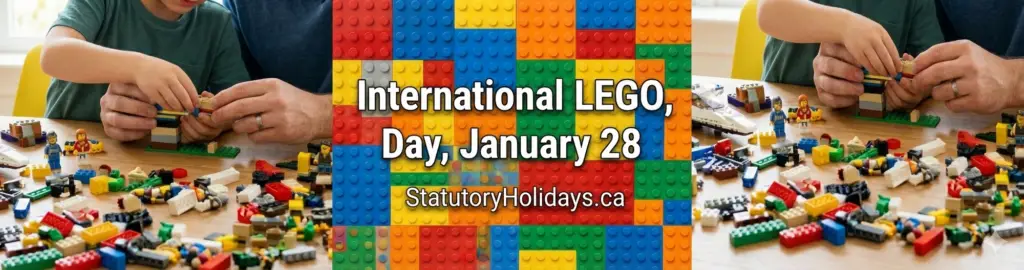International LEGO Day, January 28