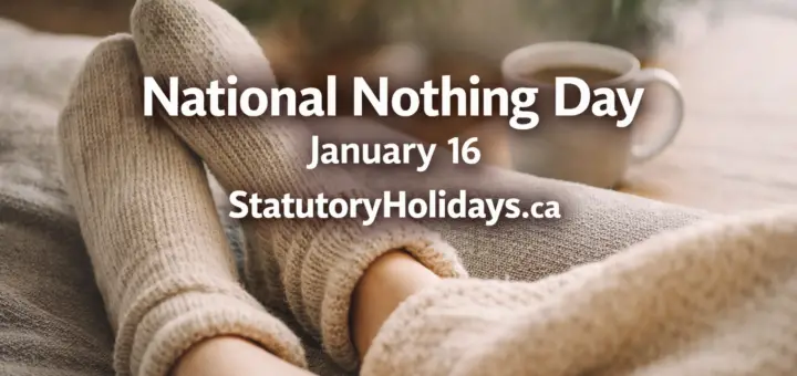 National Nothing Day