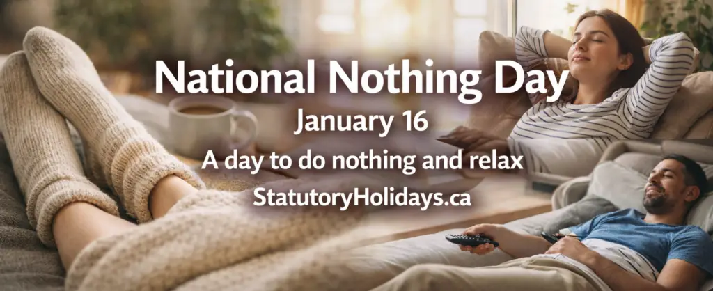 National Nothing Day, January 16