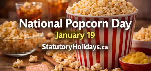 National Popcorn Day - January 19