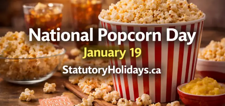 National Popcorn Day - January 19